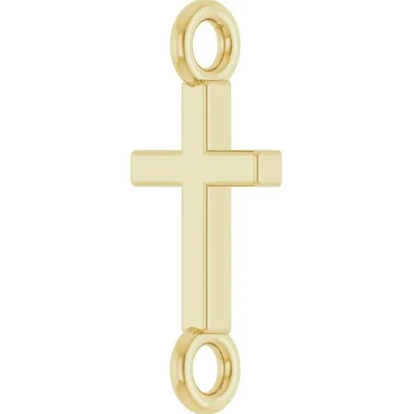 LINQ Gold Cross Link Image 2 Peter & Co. Jewelers Avon Lake, OH