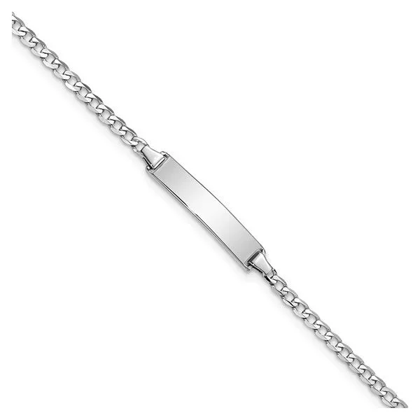 White Gold ID Bracelet Peter & Co. Jewelers Avon Lake, OH