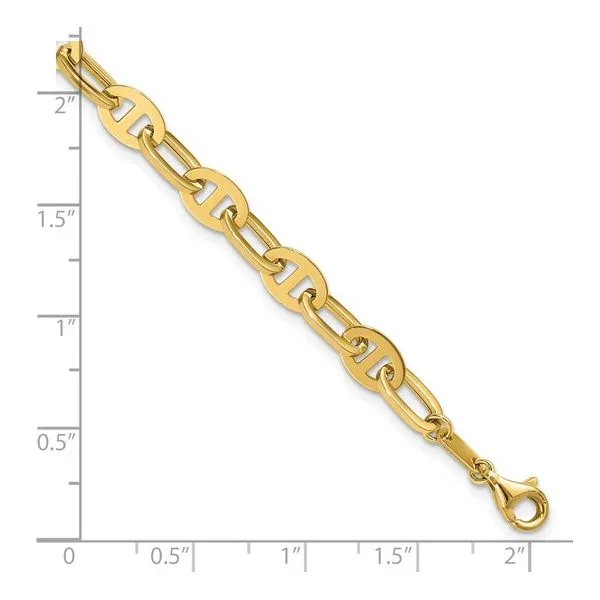 Fancy Link Bracelet Image 4 Peter & Co. Jewelers Avon Lake, OH