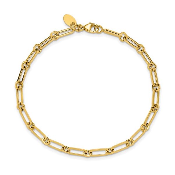 Fancy Paperclip Link Bracelet Peter & Co. Jewelers Avon Lake, OH