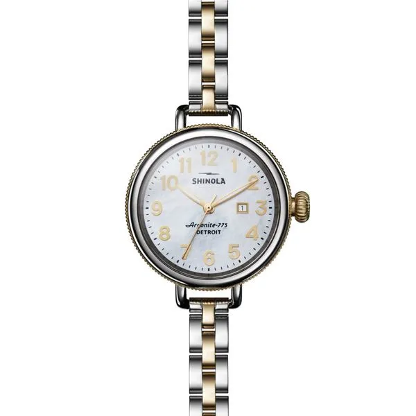 Shinola Birdy 34mm Two-Tone Peter & Co. Jewelers Avon Lake, OH