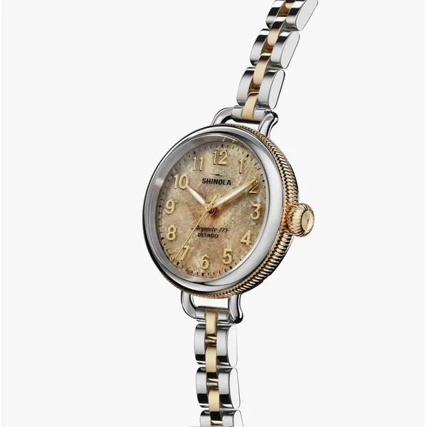 Shinola Birdy with Petoskey Stone, 34mm Image 3 Peter & Co. Jewelers Avon Lake, OH