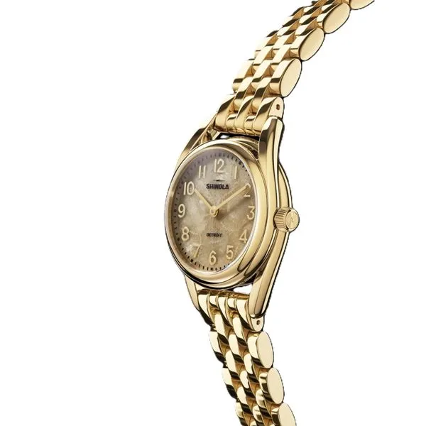 Shinola Derby 2H 30.5mm Petoskey Stone Dial Image 2 Peter & Co. Jewelers Avon Lake, OH