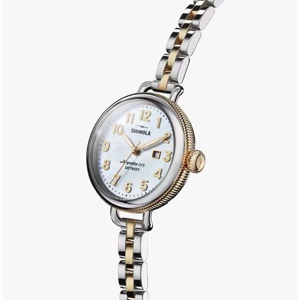 Shinola Birdy 34mm Two-Tone Image 2 Peter & Co. Jewelers Avon Lake, OH