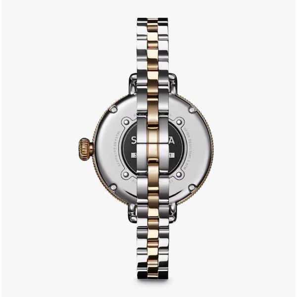 Shinola Birdy 34mm Two-Tone Image 4 Peter & Co. Jewelers Avon Lake, OH