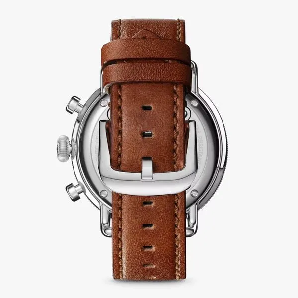 Shinola Canfield Chrono 43mm Blue Image 4 Peter & Co. Jewelers Avon Lake, OH