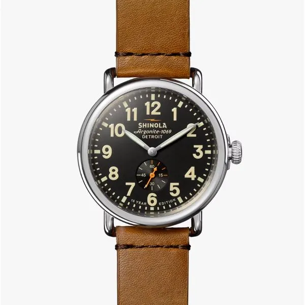 Shinola 10-Year Limited Edition Runwell 41mm Peter & Co. Jewelers Avon Lake, OH