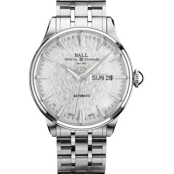 Ball Trainmaster Eternity 39.5mm Silver Peter & Co. Jewelers Avon Lake, OH