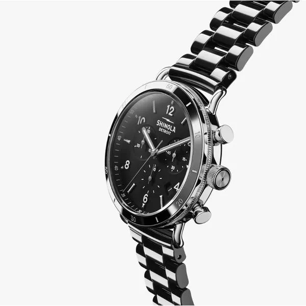 Shinola Canfield Sport 40mm Black Dial Image 2 Peter & Co. Jewelers Avon Lake, OH