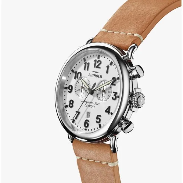 Shinola Runwell 2 Eye Chronograph 47mm Image 2 Peter & Co. Jewelers Avon Lake, OH