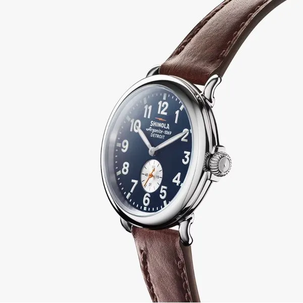 Shinola Runwell 41mm Midnight Blue Image 2 Peter & Co. Jewelers Avon Lake, OH