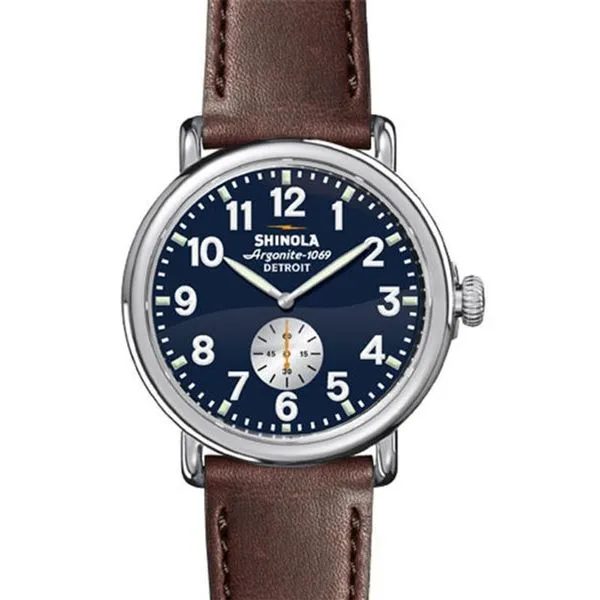 Shinola Runwell 41mm Midnight Blue Peter & Co. Jewelers Avon Lake, OH