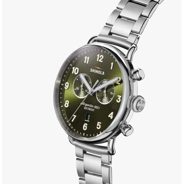 Shinola Canfield 2 Eye Chronograph 43mm Image 2 Peter & Co. Jewelers Avon Lake, OH