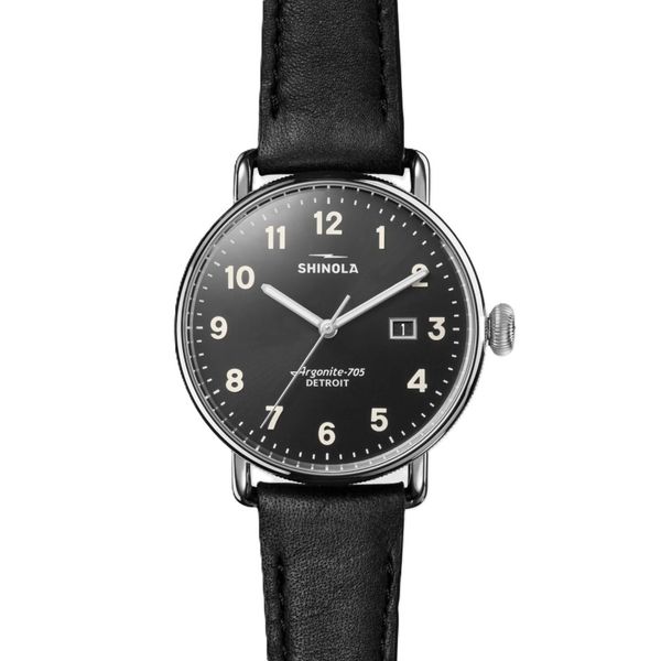Shinola Canfield 3HD 38mm Black Peter & Co. Jewelers Avon Lake, OH