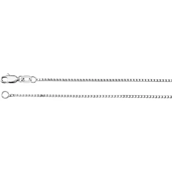 Sterling Silver Box Chain Peter & Co. Jewelers Avon Lake, OH