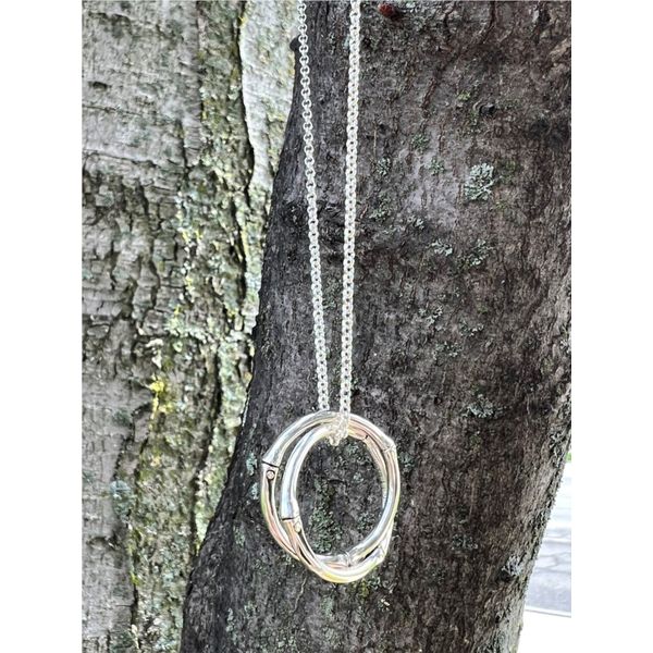 John Hardy Bamboo Interlinking Necklace Image 3 Peter & Co. Jewelers Avon Lake, OH