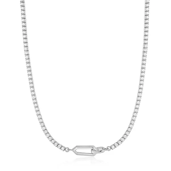 Ania Haie Sparkle Chain Interlock Necklace Peter & Co. Jewelers Avon Lake, OH
