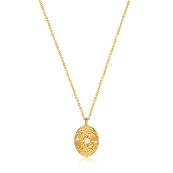 Ania Haie Scattered Stars Kyoto Opal Disc Necklace Peter & Co. Jewelers Avon Lake, OH