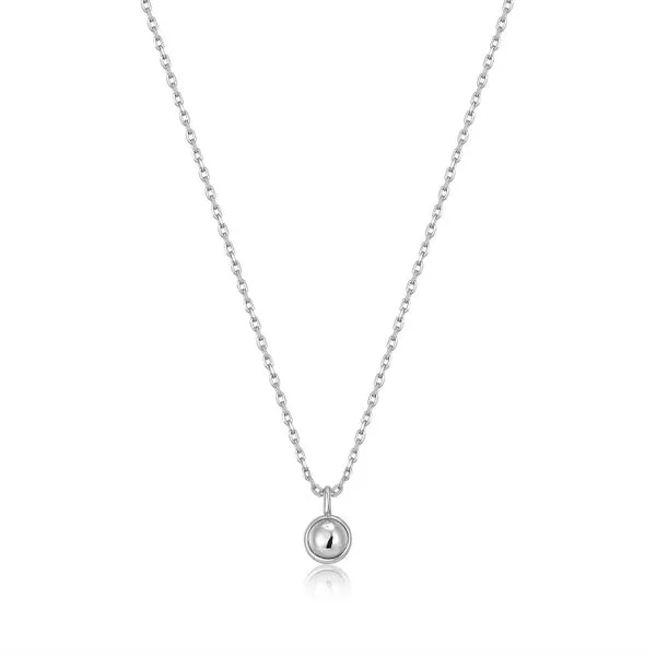 Ania Haie Silver Orb Drop Pendant Necklace Peter & Co. Jewelers Avon Lake, OH