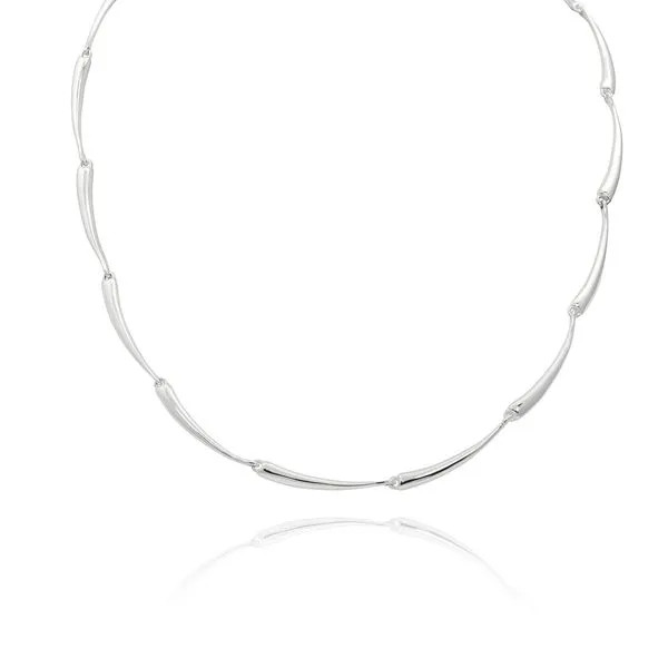 Silver Scallop Necklace Peter & Co. Jewelers Avon Lake, OH