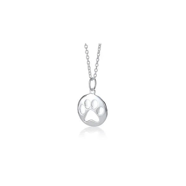Pawprint Pendant Necklace Peter & Co. Jewelers Avon Lake, OH