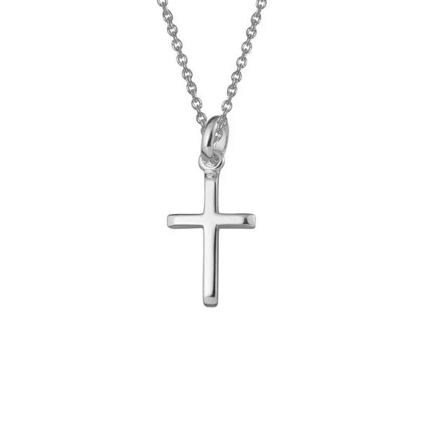 Silver Cross Necklace Peter & Co. Jewelers Avon Lake, OH