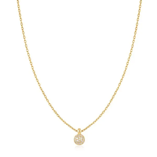 Ania Haie Gold Sphere Pavé Necklace Peter & Co. Jewelers Avon Lake, OH