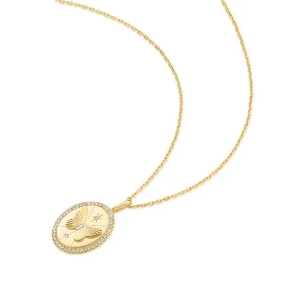 Ania Haie Gold Butterfly Pendant Necklace Image 2 Peter & Co. Jewelers Avon Lake, OH