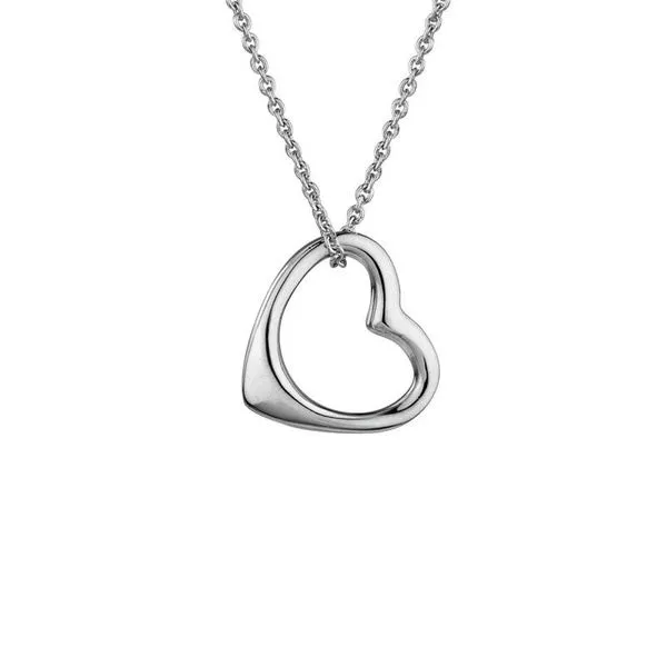 Floating Heart Necklace Peter & Co. Jewelers Avon Lake, OH