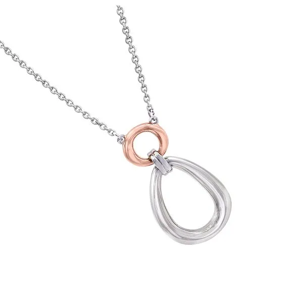 Jorge Revilla Two-Tone Drop Necklace Peter & Co. Jewelers Avon Lake, OH