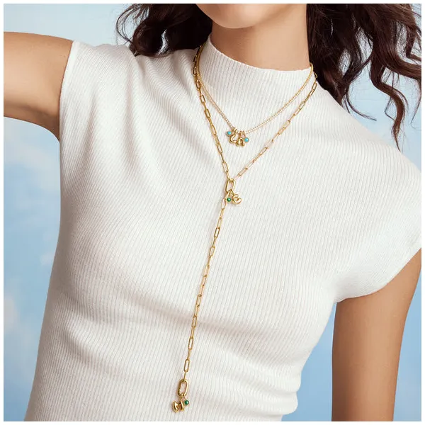 Ania Haie Gold Linked Chunky Chain Necklace Image 3 Peter & Co. Jewelers Avon Lake, OH