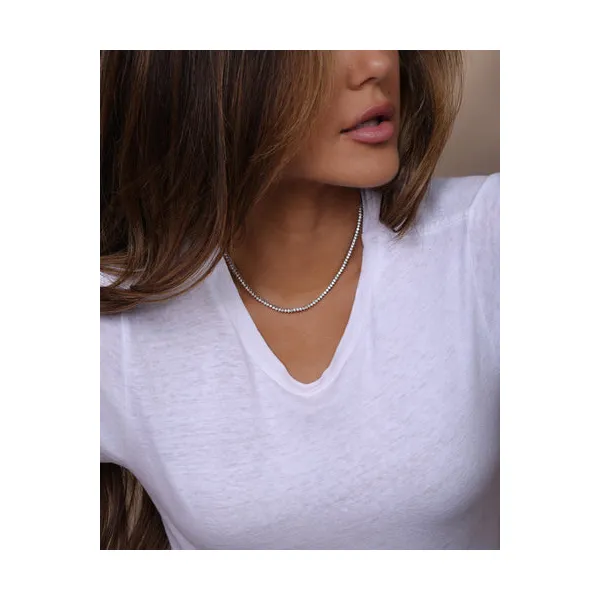 Melinda Maria Baby Not Your Basic Tennis Necklace 16