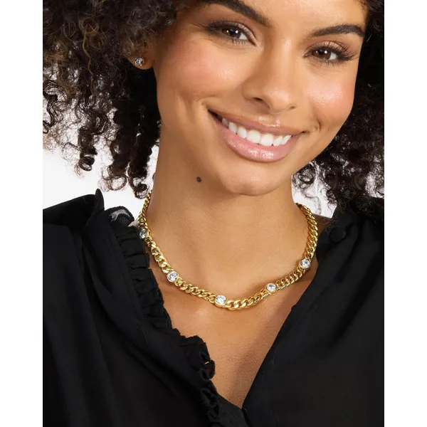 Melinda Maria Julian 5 Diamond Necklace 18