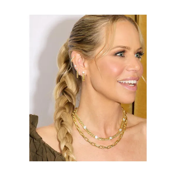 Melinda Maria Julian 5 Diamond Necklace 18