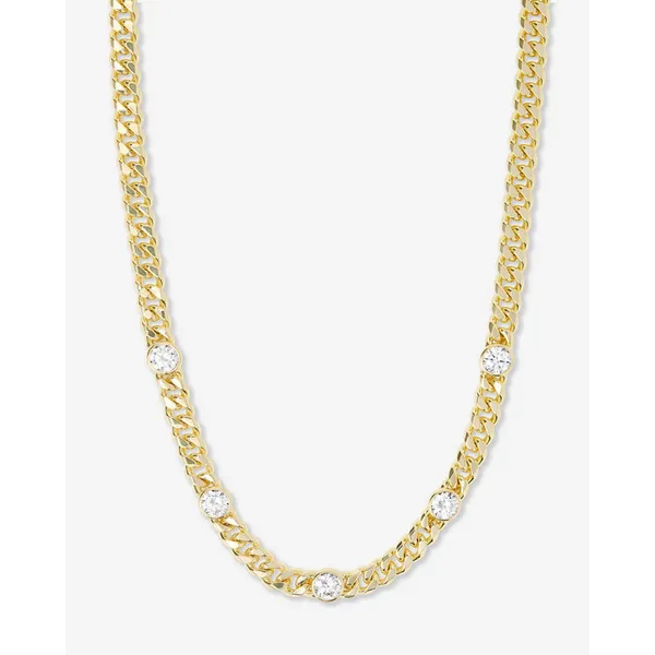 Melinda Maria Julian 5 Diamond Necklace 18