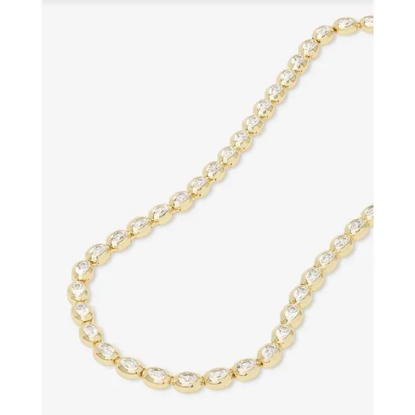 Melinda Maria She's a Boss Tennis Necklace 18