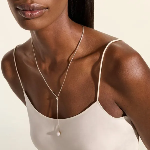 John Hardy Essential Pearl Lariat Necklace Image 4 Peter & Co. Jewelers Avon Lake, OH