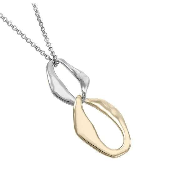 Jorge Revilla Two-Tone Drop Necklace Peter & Co. Jewelers Avon Lake, OH
