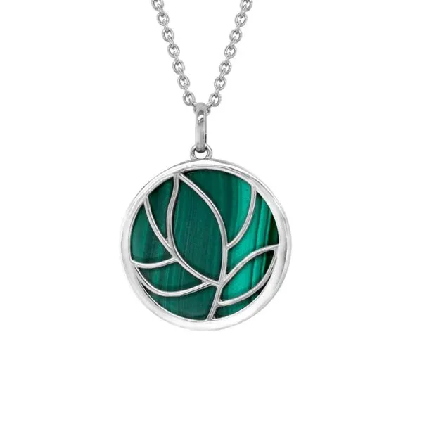 Malachite Pendant Necklace Peter & Co. Jewelers Avon Lake, OH
