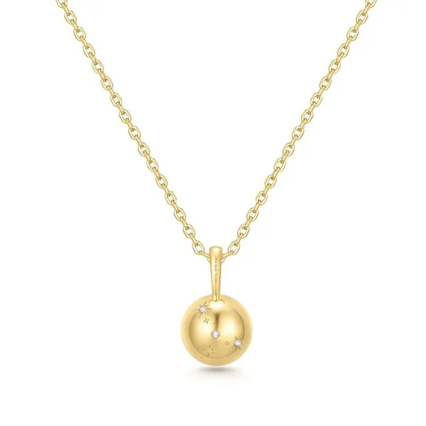 Ania Haie Gold Mother of Pearl Pendant Necklace Image 2 Peter & Co. Jewelers Avon Lake, OH