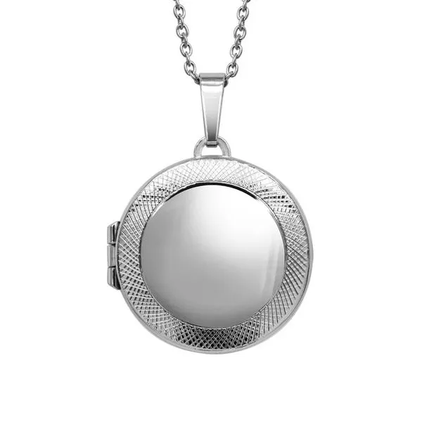 Sterling Silver Locket Necklace Peter & Co. Jewelers Avon Lake, OH