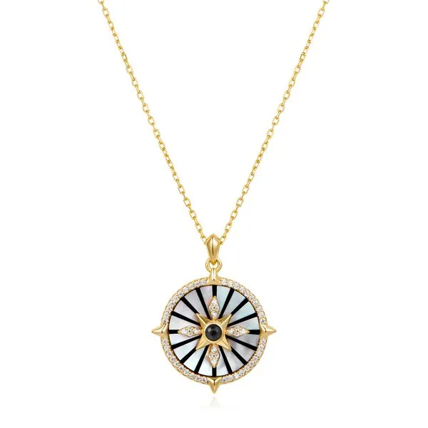 Ania Haie Gold Astrolabe Necklace Peter & Co. Jewelers Avon Lake, OH