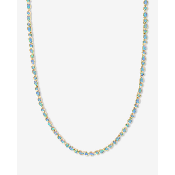Melinda Maria Isla Opal Tennis Necklace 18