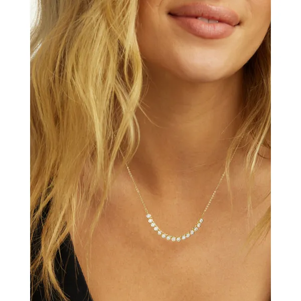 Melinda Maria Baroness Tennis Chain Necklace Image 2 Peter & Co. Jewelers Avon Lake, OH