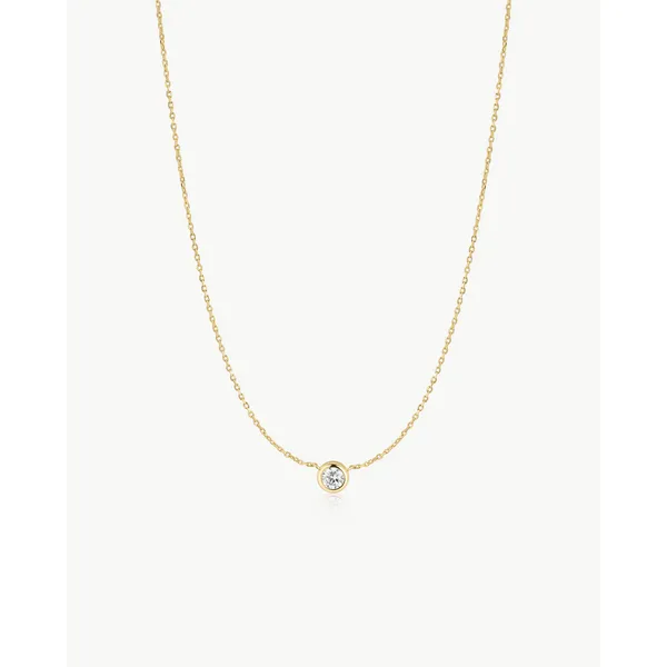 Ania Haie Gold Just You Solitaire Necklace Peter & Co. Jewelers Avon Lake, OH