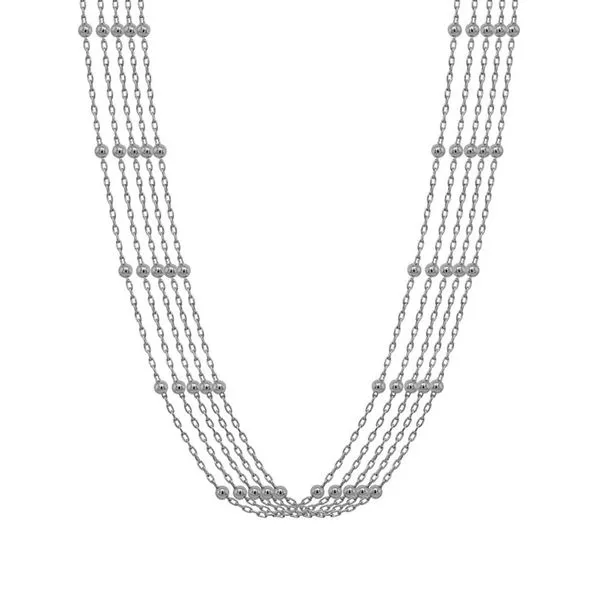 5-Strand Station Necklace Peter & Co. Jewelers Avon Lake, OH