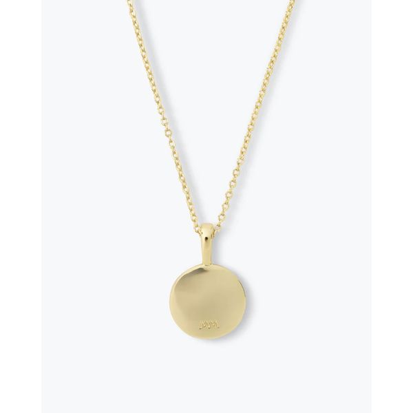 Melinda Maria Love Letters Medallion Necklace 