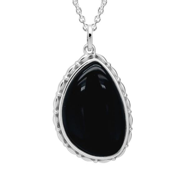 Black Onyx Pendant Necklace Peter & Co. Jewelers Avon Lake, OH