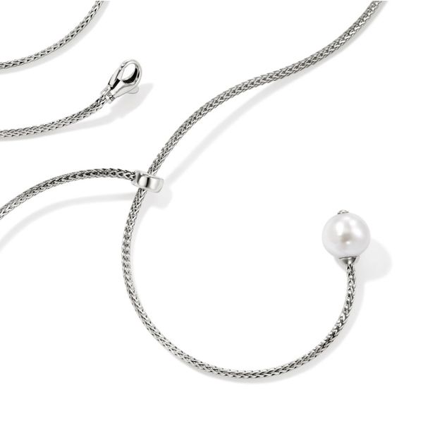 John Hardy Essential Pearl Lariat Necklace Image 2 Peter & Co. Jewelers Avon Lake, OH