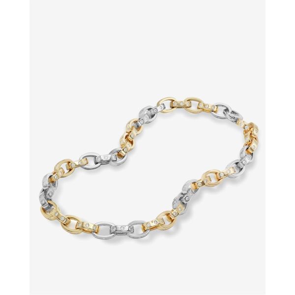 Melinda Maria Ashley Chain Link Necklace 9mm Image 3 Peter & Co. Jewelers Avon Lake, OH